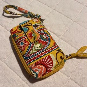 Vera Bradley hand size wallet